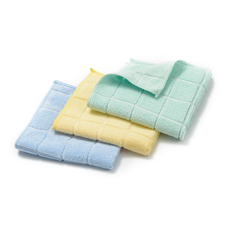 Microfiber Terry Check Cloth